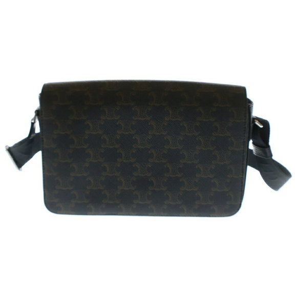 Celine Triomphe Messenger Bag Shoulder Bag Brown - Picture 1 of 6